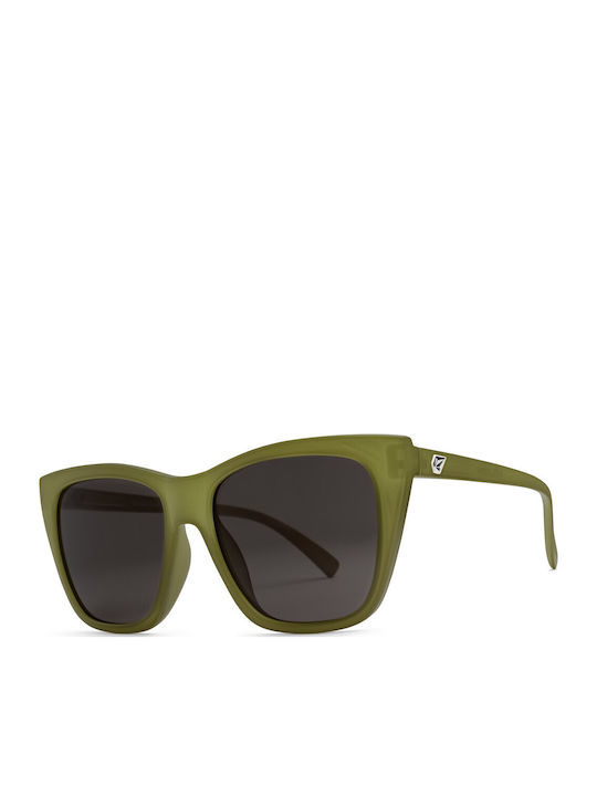 Volcom Looky Lou Unisex Sunglasses with Green F...