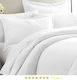 Hotel Sheet 150x200+28 Double Cotton Sateen Tc 300 Olympus Palatex White Fitted