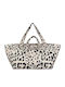 Aquablue Stoff Strandtasche Animal Print
