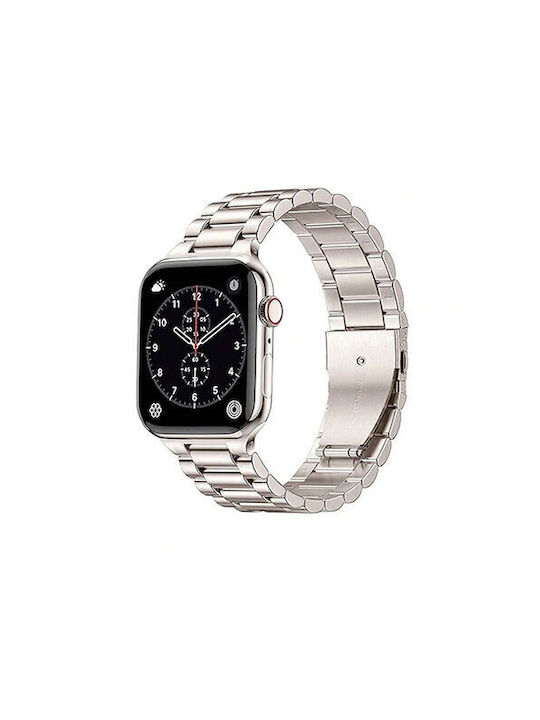 Armband Rostfreier Stahl Beige (Apple Watch - 40, 41, 42 mm, Apple)
