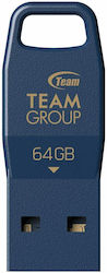 TeamGroup 64GB USB 3.2 Μπλε