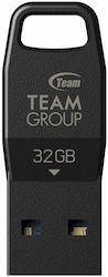 TeamGroup S5 32GB USB 3.2 Μαύρο
