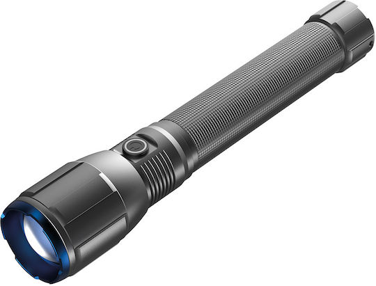 Lumenor Wiederaufladbar Taschenlampe LED IP67 mit maximaler Helligkeit 2500lm Rot