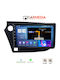 Carmedia Auto-Audiosystem für Honda Einblick 2009-2014 (Bluetooth/USB/WiFi/GPS/Apple-Carplay/Android-Auto) mit Touchscreen 9"