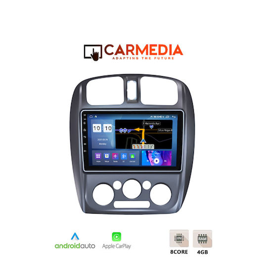 Carmedia Car Audio System for Mazda 323 1998-2004 (Bluetooth/USB/WiFi/GPS/Apple-Carplay/Android-Auto) with Touch Screen 9"