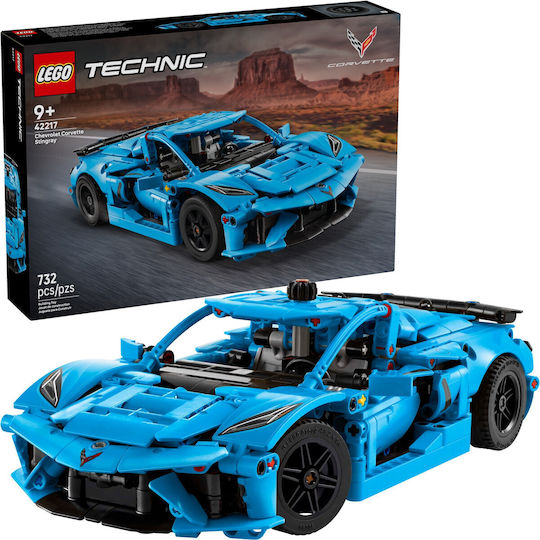 デジーノ　レーベン DLR-C67MLRST3S LTD LEGO Technic Chevrolet Corvette Stingray Pentru 9+ Ani 732 Bucăți