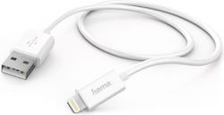 HAMA USB-A La Lightning 0,6m (00178384)