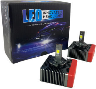 LED Car Lamps D5S 20000 Lumen 40 Watt Canbus 6000K 300% More Intense Brightness 2 Pieces