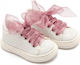 Babywalker Taufschuhe für Mädchen Stoff Turnschuhe Sappio Mílo