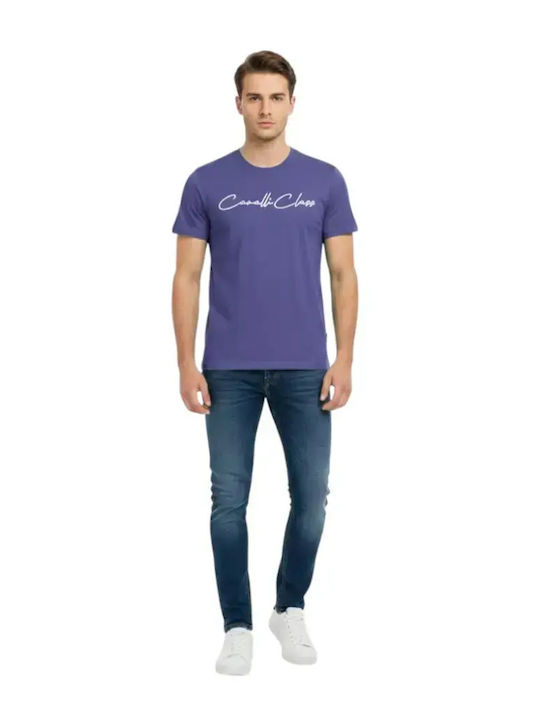 Roberto Cavalli Тениска Blue