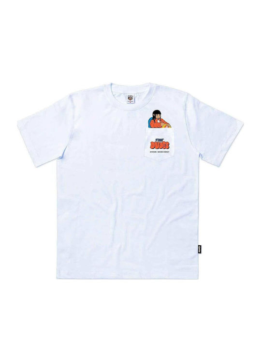 Dudes T-shirt Climber White