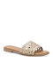 Women's Flat Sandals Anatomic in Gold Color
