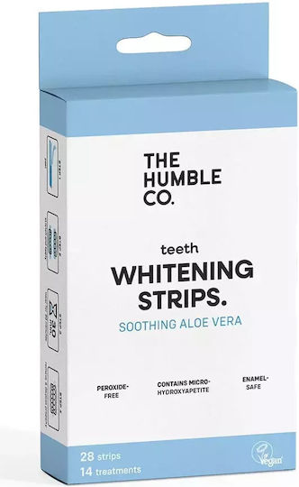 Humble Co Whitening Teeth Strips Soothing Aloe Vera Teeth Whitening 28 Strips