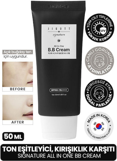Jigott All-In-One BB Cream Face Day with SPF50 50ml