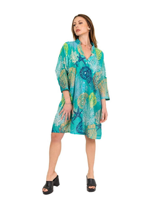 Aquablue Women's Dress Beachwear Turquoise