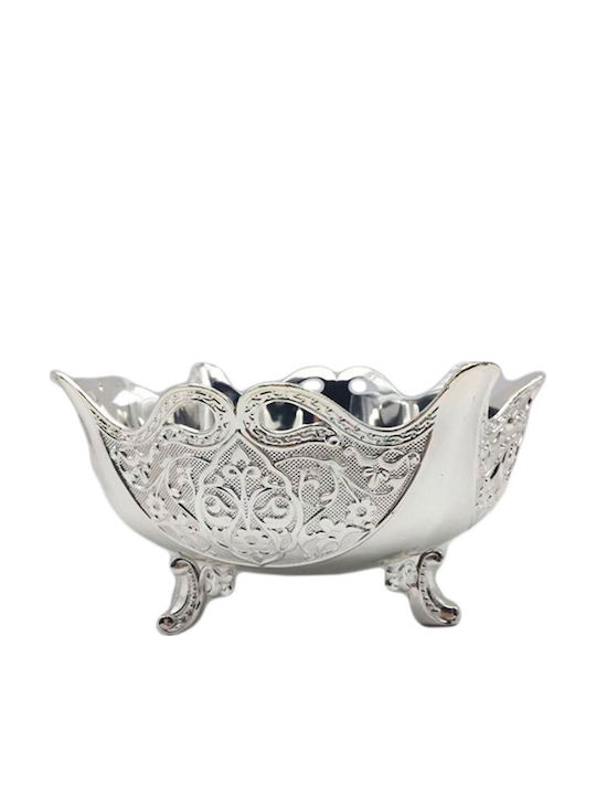 Galifas Decorative Bowl Silver 19.4x19.4x10.7cm