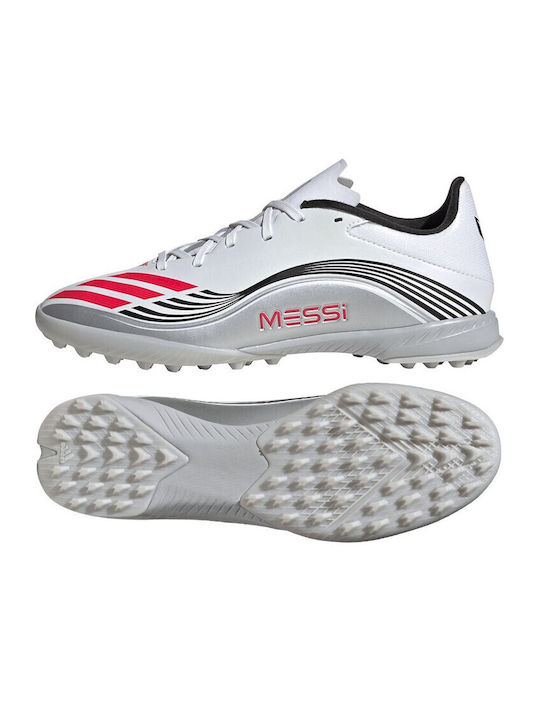 adidas League Ποδοσφαιρικά Παπούτσια με Σχάρα TF Λευκά