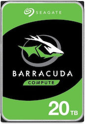 Seagate BarraCuda 20TB 3.5" 7200Umdrehungen pro Minute ST20000DM001