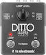 TC Electronic Ditto X2 Looper 000-DE800-00010 Πετάλι Effect Looper Ηλεκτρικής Κιθάρας και Ηλεκτρικού Μπάσου