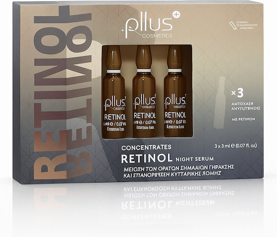 Panthenol Plus Retinol Serum Gesicht mit Retinol 3x2ml