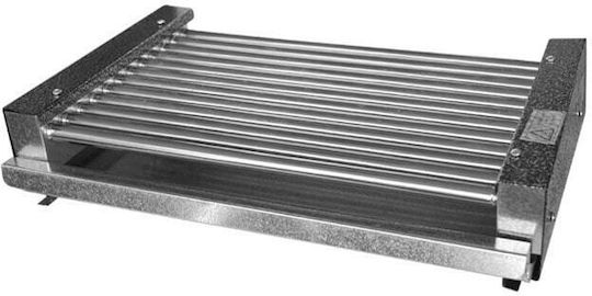 Valbg Επιτραπέζια Ηλεκτρική Ψησταριά 1600W Ανοξείδωτη με Καπάκι
