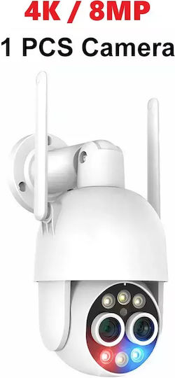 Misecu IP Surveillance Camera Wi-Fi 4K Waterproof with Two-Way