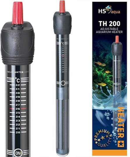 Water Heater With Electric Thermostat + Protection Hs Aqua Glass Aquarium Heater & Protector Th200