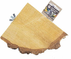 Parrot Perch Corner Rest Natural Wood