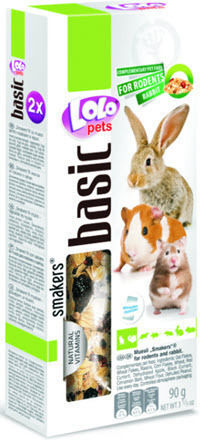 Lolo Pets Smakers Nagetierfutter Müsli Reich an Pflanzlichen Ballaststoffen Lolo Pets 20104779