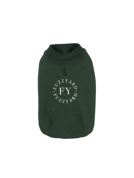 Fuzzyard Плетен Пуловер За Кучета Fy Sweater – Зелено Средно 40см