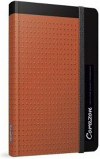 Gipta Notebook A5 120 Sheets Ruled with Rubber Band (Miscellaneous Colours)