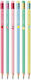 Pencils HB Tutti Fruitti With Eraser 6 Pieces 313010