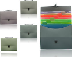 Bag Case 7 Folders Data Bank Handle Documents A4 Metal Colors 33x28x4.5 cm Bag Case 7 Folders Data Bank Handle Documents A4 Metal Colors 33x28x4.5 cm