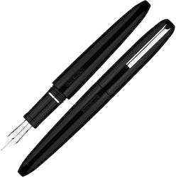 Platinum Fountain Pen Fine Black with Black Ink Platinum Fountain Pen Fine Black with Black Ink