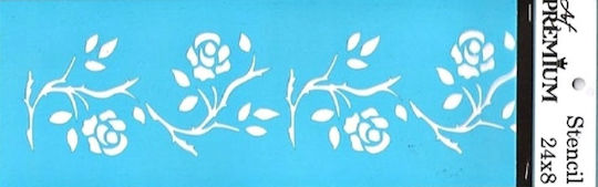Στένσιλ Art Premium 2900632 – 24x8cm – Διακοσμητική Μπορντούρα