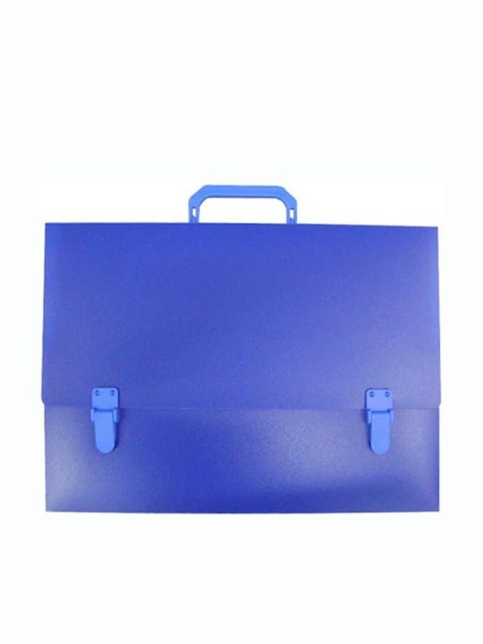 F-Plast Plastic Bag Blue 40x5x30cm