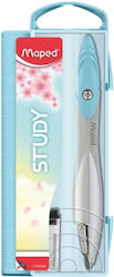 Busolă Maped Study Culori Pastelate Bleu