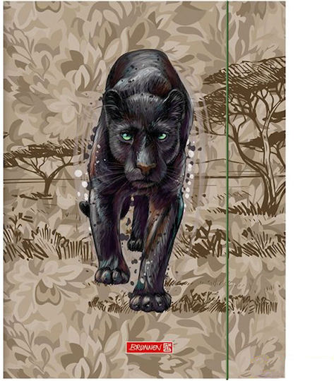 File Folder Rubber Band Brunnen Safari A3 34x44cm 10-47030221