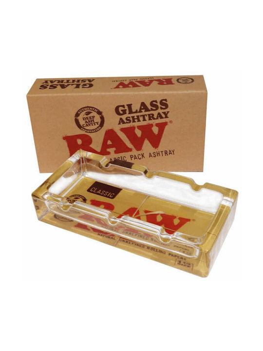 Raw Classic Pack Scrumieră din Sticlă Raw 15,5x8cm