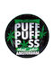Metalic Cenușare Design Amsterdam Puff Puff Pass