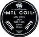Mtl Coil 28ga Ni80 1.3ω 3mm 20 Bucăți Yachtvape