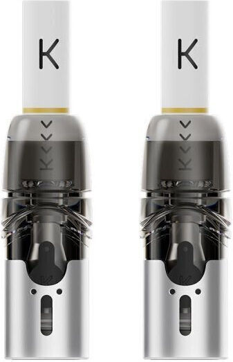 Kiwi Ανταλλακτικά Pod 2τμχ σε Μαύρο χρώμα 1.8ml με Αντίσταση 0.8ohm