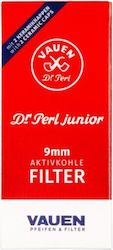 Filtre Pentru Țevi de Tutun Vauen Dr Perl 9mm cu Cărbune Activ 10 Filtre 1 Pachet