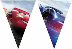 Γιρλάντα Τρίγωνα Σημαιάκια Cars Legent Track 1τεμ 2μ