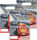 Procos Plastic Bag for Gift with Theme "Disney Cars" Multicolored 16x23cm. 6pcs