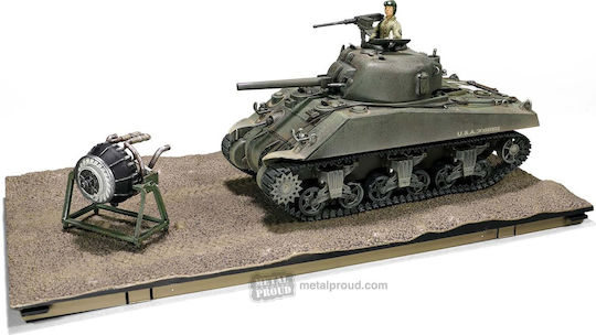 1/32 U.S. Sherman M4 75 Vvss Suspension 57° Glacis & Small Hatch 753rd Tank Battalion Gustav Line Italy 1944 W Figure