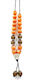 Samandaras Acrilyc Worry Beads Orange