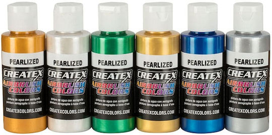 Createx Colors Modellbau Farbset Pearl Set 6 60ml 6Stück