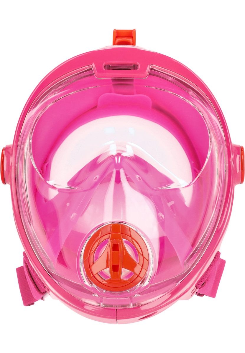 Cruz Μάσκα Θαλάσσης Σιλικόνης Full Face Παιδική σε Ροζ χρώμα | Skroutz.gr