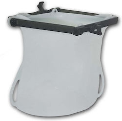 Recipient Alimentar din Silicon Alpin Multifunctional Food Storage Bag Alb 500ml Z2